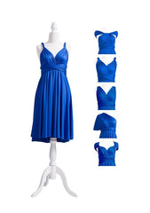 Ocean Blue Multiple Infinity Bridesmaid Dresses Long-27dress