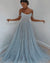 Beautiful Long A-line Scoop Sequined Prom Dress-27dress