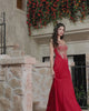 Sweetheart Sleeveless Mermaid Long Prom Dress with Applique-27dress