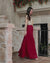 Long A-line Scoop Chiffon Appliques Floor-Length Bridesmaid Dresses-27dress