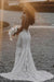 Sleeveless Mermaid Backless Lace Wedding Dress with Beading From 27dress