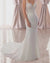 Long Mermaid Sweetheart Sleeveless Satin Lace Wedding Dress-27dress