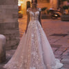 27dress Beautiful Off-the-Shoulder A-line Lace Wedding dress