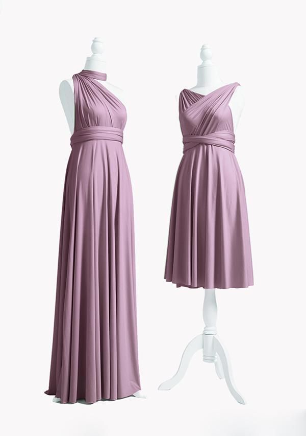 Purple Multiway Infinity Ruffles A-Line Bridesmaid Dresses-27dress