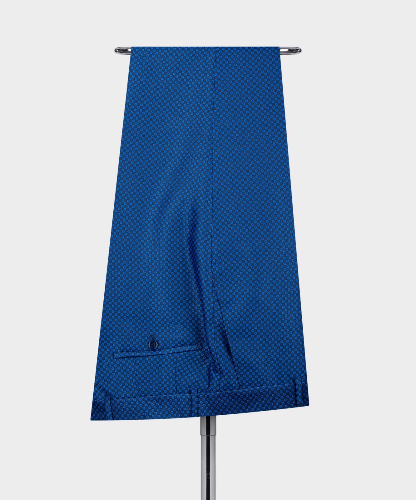 Royal Blue Shawl Lapel Double Breasted Best Fitted Men Suits