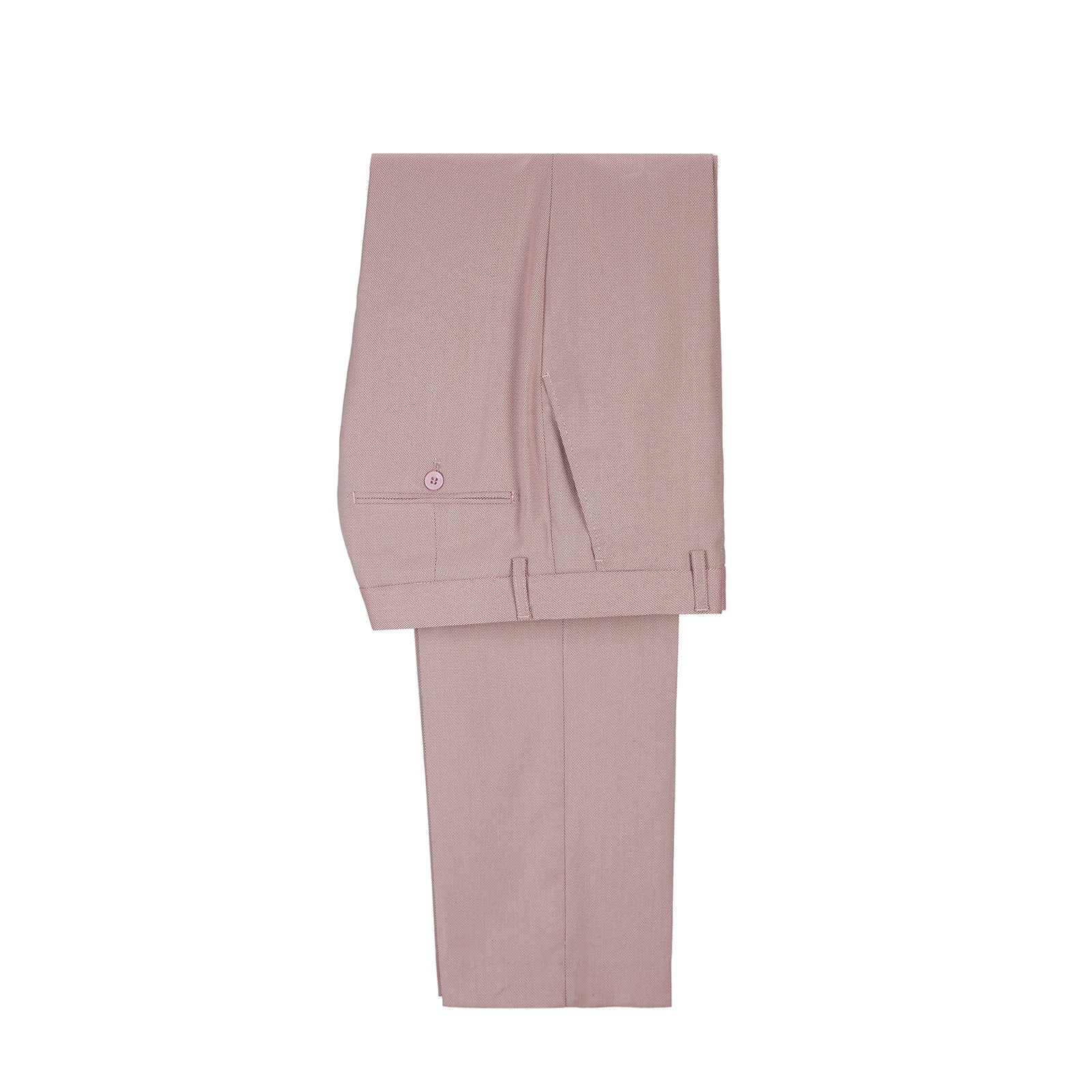 Stylish Pink Double Breasted Peaked Lapel Men Suits