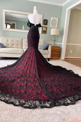 Sweetheart Lace Mermaid Mermaid Black Wedding Dresses With Cape From 27dress